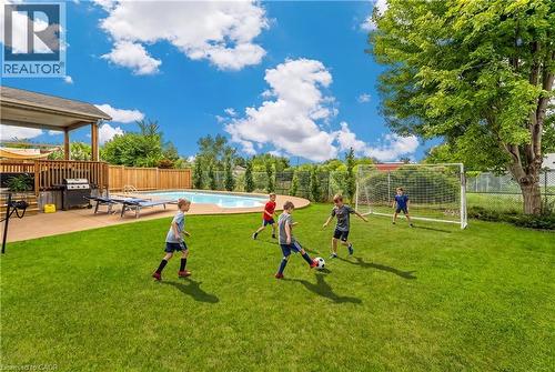80 Loretta Drive, Virgil, ON - Outdoor With In Ground Pool