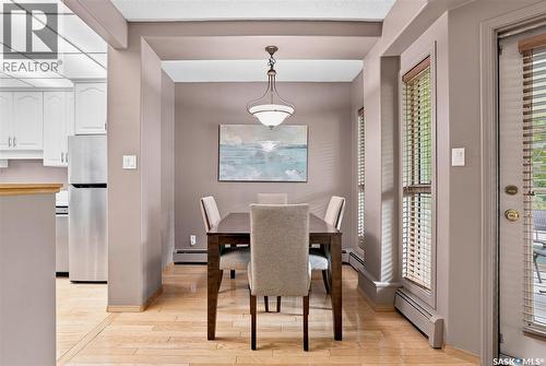 104 303 5Th Avenue N, Saskatoon, SK - Indoor Photo Showing Dining Room