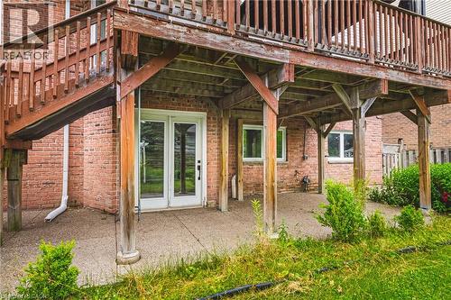 21 Moss Boulevard, Dundas, ON - Outdoor With Deck Patio Veranda