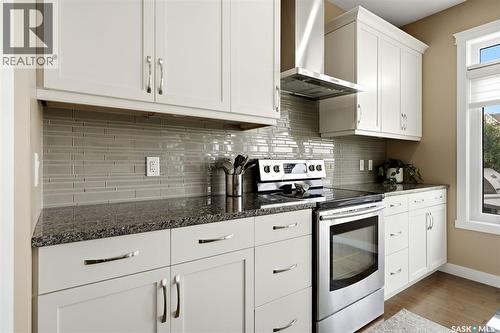4665 Skinner Crescent, Regina, SK - Indoor Photo Showing Kitchen With Upgraded Kitchen