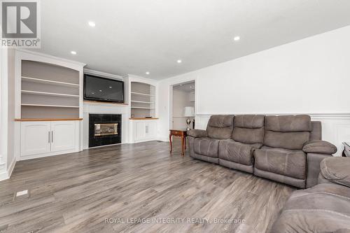 95 Mcclellan Road, Ottawa, ON - Indoor Photo Showing Living Room With Fireplace