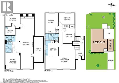 Floor plan - 383 Bartley Bull Parkway, Brampton, ON - Other