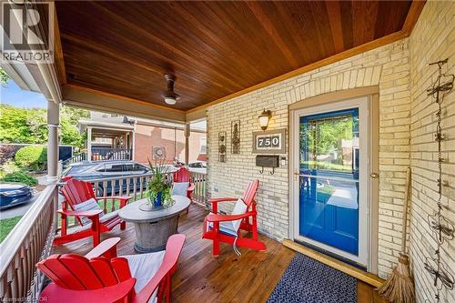750 Vine Street, Cambridge, ON - Outdoor With Deck Patio Veranda With Exterior