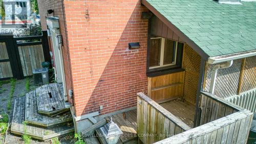 Deck off of back of home with storage - 300 St Andrew Street, Ottawa, ON - Outdoor With Exterior