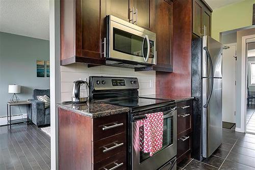 303-23 Lyndale Dr, Winnipeg, MB - Indoor Photo Showing Kitchen