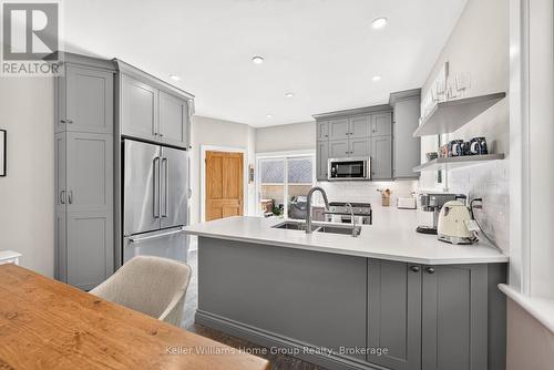 22 Sophia Street, Centre Wellington (Elora/Salem), ON - Indoor Photo Showing Kitchen With Double Sink With Upgraded Kitchen