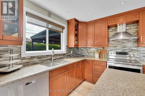 2250 Urbandale Drive, Ottawa, ON - Indoor Photo Showing Kitchen With Double Sink