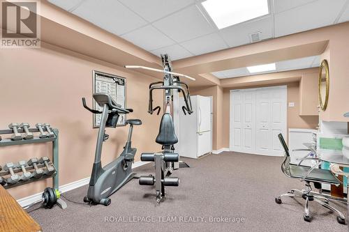 2250 Urbandale Drive, Ottawa, ON - Indoor Photo Showing Gym Room
