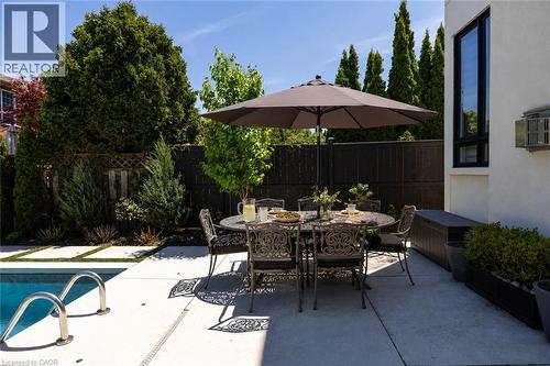 175 Burloak Drive W, Oakville, ON - Outdoor With In Ground Pool With Deck Patio Veranda