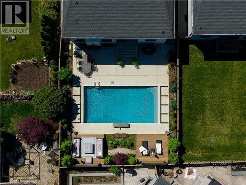 175 Burloak Drive W, Oakville, ON - Outdoor With In Ground Pool