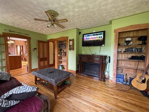 22 Hogg Lane, Sheet Harbour, NS - Indoor With Fireplace