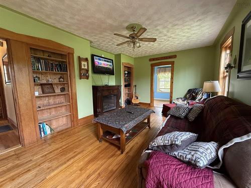 22 Hogg Lane, Sheet Harbour, NS - Indoor With Fireplace