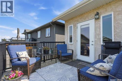 618 Deer Court, Warman, SK - Outdoor With Deck Patio Veranda With Exterior