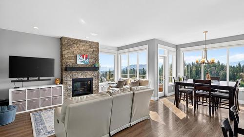 2425 Tallus Heights Drive, West Kelowna, BC - Indoor With Fireplace