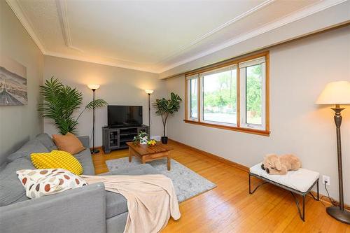 352 Belmont Ave, Winnipeg, MB - Indoor Photo Showing Living Room