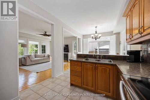 57 Turning Leaf Drive, Vaughan, ON - Indoor Photo Showing Kitchen With Double Sink