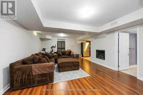 57 Turning Leaf Drive, Vaughan, ON - Indoor Photo Showing Living Room With Fireplace