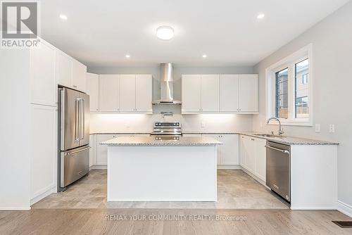 49 Periwinkle Road, Springwater, ON - Indoor Photo Showing Kitchen With Stainless Steel Kitchen