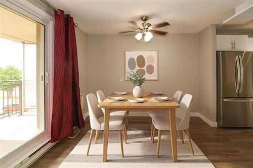 307-710 Kenaston Blvd, Winnipeg, MB - Indoor Photo Showing Dining Room
