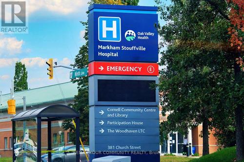 Hospital just a Short Drive Away - 35 John Dexter Place, Markham, ON - Outdoor