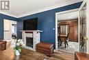 328 East 19Th Street, Hamilton, ON  - Indoor Photo Showing Living Room With Fireplace 