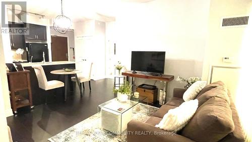 222 - 111 Civic Square Gate, Aurora, ON - Indoor Photo Showing Living Room With Fireplace
