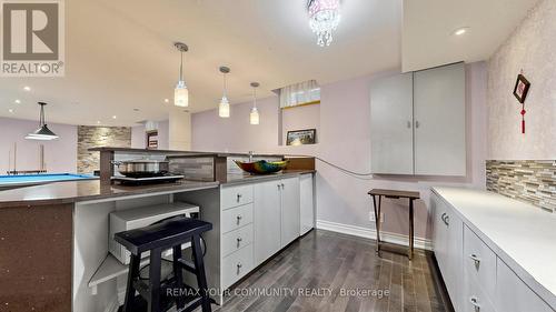 Basement - 32 Soho Crescent, Markham, ON - Indoor Photo Showing Kitchen With Upgraded Kitchen