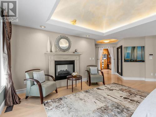 477 Old Orchard Grove, Toronto, ON - Indoor With Fireplace