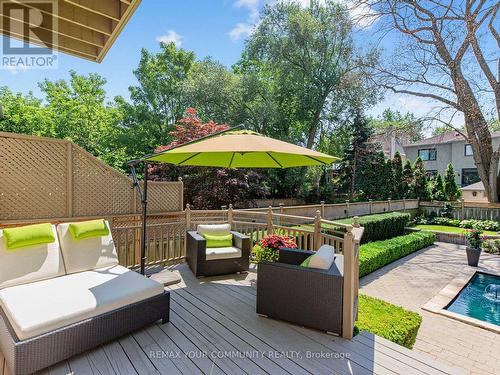 477 Old Orchard Grove, Toronto, ON - Outdoor With Deck Patio Veranda