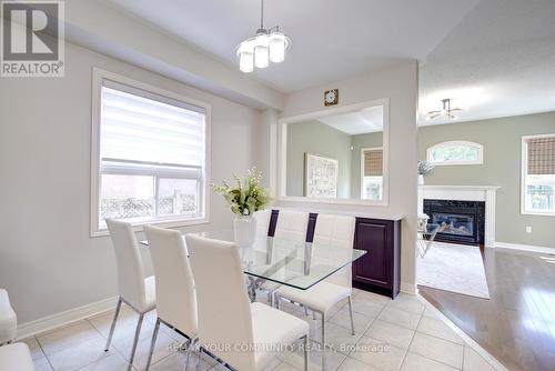 16 Westway Crescent, Vaughan, ON - Indoor Photo Showing Dining Room With Fireplace