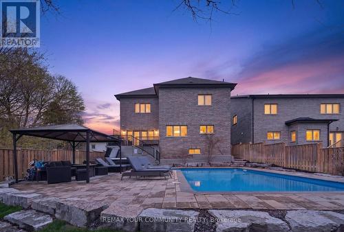 6 Grayson Road, Ajax, ON - Outdoor With In Ground Pool With Deck Patio Veranda
