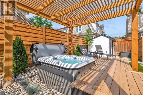 1379 Caroline Street, Burlington, ON - Outdoor With Deck Patio Veranda With Exterior