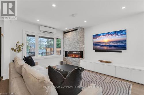 1379 Caroline Street, Burlington, ON - Indoor With Fireplace