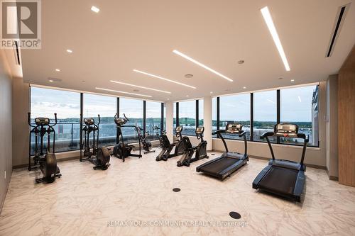 1002 - 120 Eagle Rock Way, Vaughan, ON - Indoor Photo Showing Gym Room