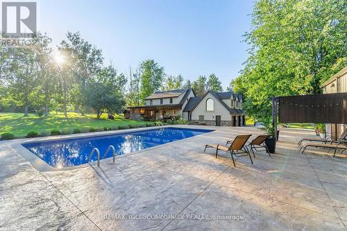 6743 3Rd Line, New Tecumseth, ON - Outdoor With In Ground Pool With Deck Patio Veranda