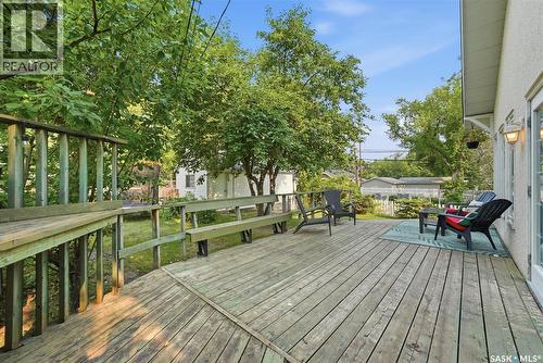 627 9Th Avenue N, Saskatoon, SK - Outdoor With Deck Patio Veranda With Exterior