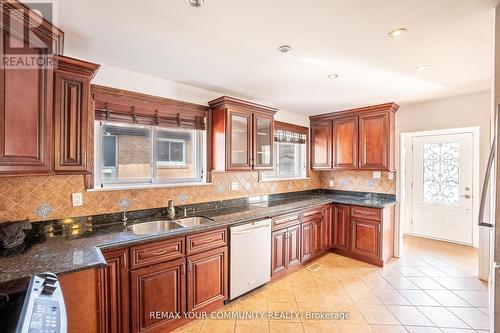 32 Marbury Crescent, Toronto, ON - Indoor Photo Showing Kitchen With Double Sink