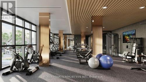 511 - 20 Deans Drive, Toronto, ON - Indoor Photo Showing Gym Room