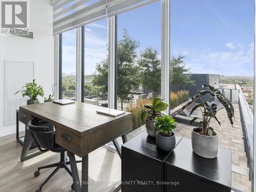 Sunset views overlooking rooftop patio - 1012 - 99 Eagle Rock Way, Vaughan, ON - Indoor