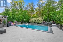 Salt Water Pool on a ravine lot - 