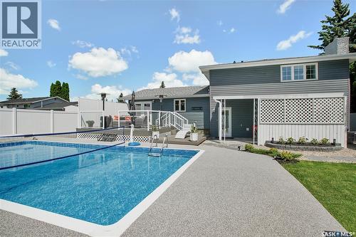 217 Mount Allison Crescent, Saskatoon, SK - Outdoor With In Ground Pool
