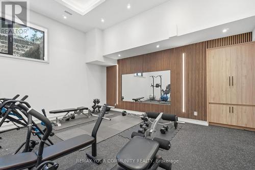 35 Riverside Boulevard, Vaughan, ON - Indoor Photo Showing Gym Room