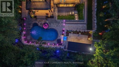 35 Riverside Boulevard, Vaughan, ON - Outdoor With In Ground Pool