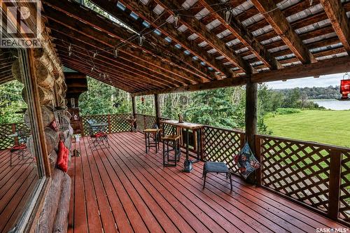 South Sask River Front Acreage, Prince Albert Rm No. 461, SK - Outdoor With Deck Patio Veranda With Exterior