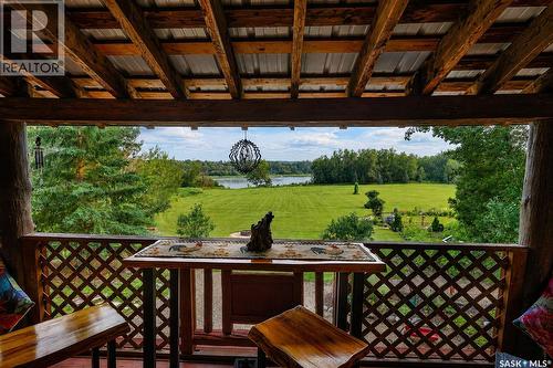 South Sask River Front Acreage, Prince Albert Rm No. 461, SK - Outdoor With Deck Patio Veranda