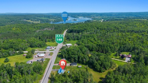 Photo aérienne - 1064 Route 148, Litchfield, QC - Outdoor With View