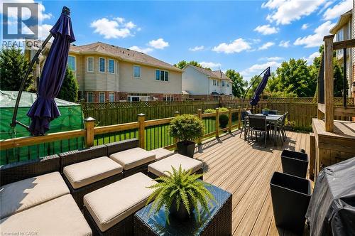 222 Baldwin Drive, Cambridge, ON - Outdoor With Deck Patio Veranda With Exterior