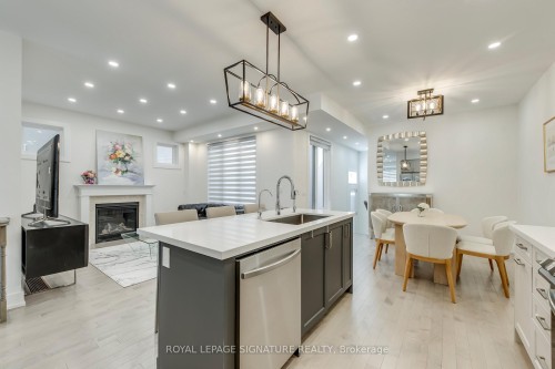 21 Kohn Lane, Markham, ON - Indoor With Fireplace