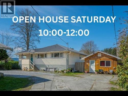 2277 Phillips Road, Powell River, BC - Outdoor With Facade