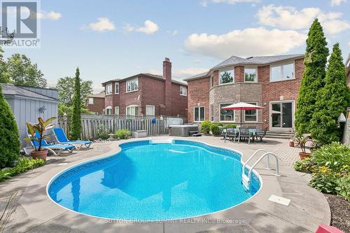 3176 Dovetail Mews, Mississauga, ON - Outdoor With In Ground Pool With Deck Patio Veranda